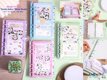 Load image into Gallery viewer, Panda Quirky Notebook | Transparent cover panda notebook (1pc)
