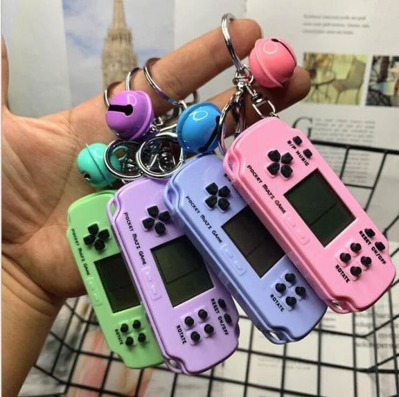 Video Game Keychain Game keychain (1pc) Stapleberry