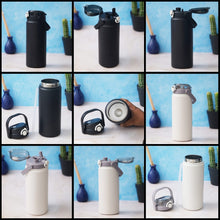 Load image into Gallery viewer, Customised Jumbo Steel Bottle | Steel flask bottle| two mouth opening flask
