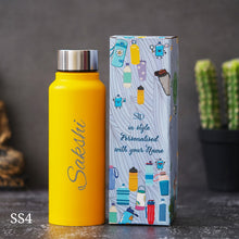 Load image into Gallery viewer, Customised Ombre steel bottle | Colourful customised bottle | steel flask
