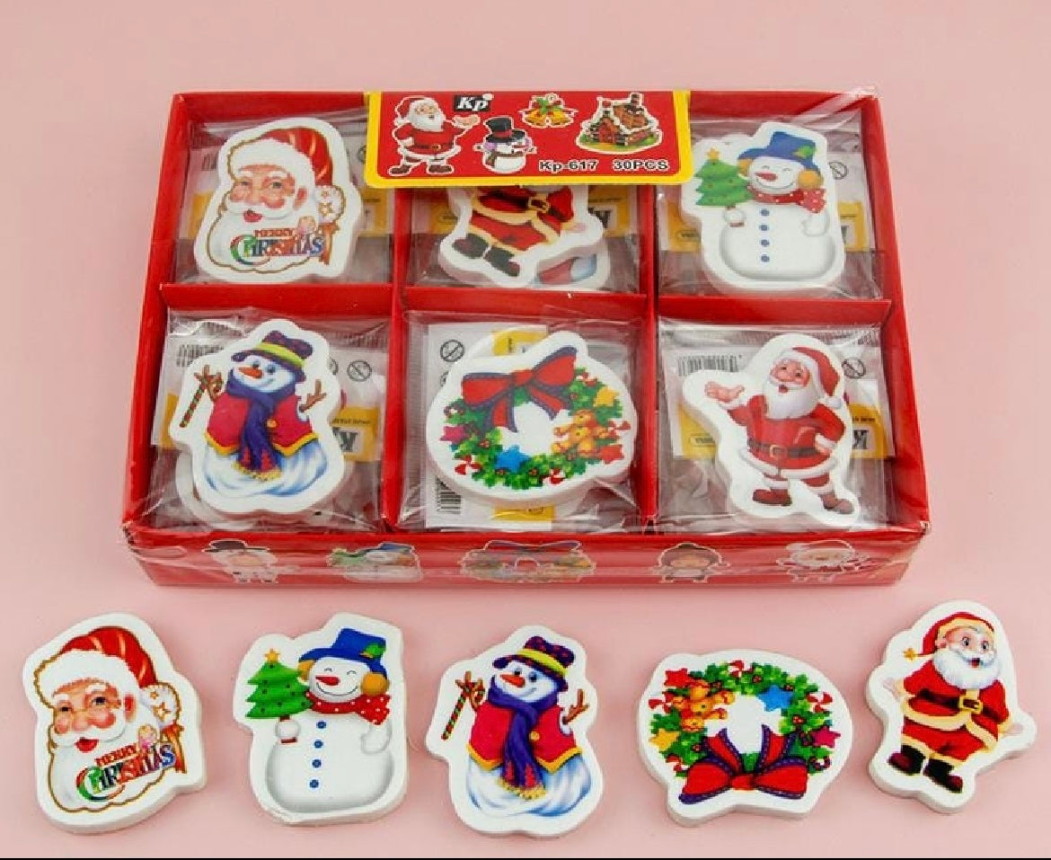 Mini Christmas Eraser (1 pc) – Stapleberry