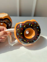 Load image into Gallery viewer, Donut Mug | Ceramic Donut Mug
