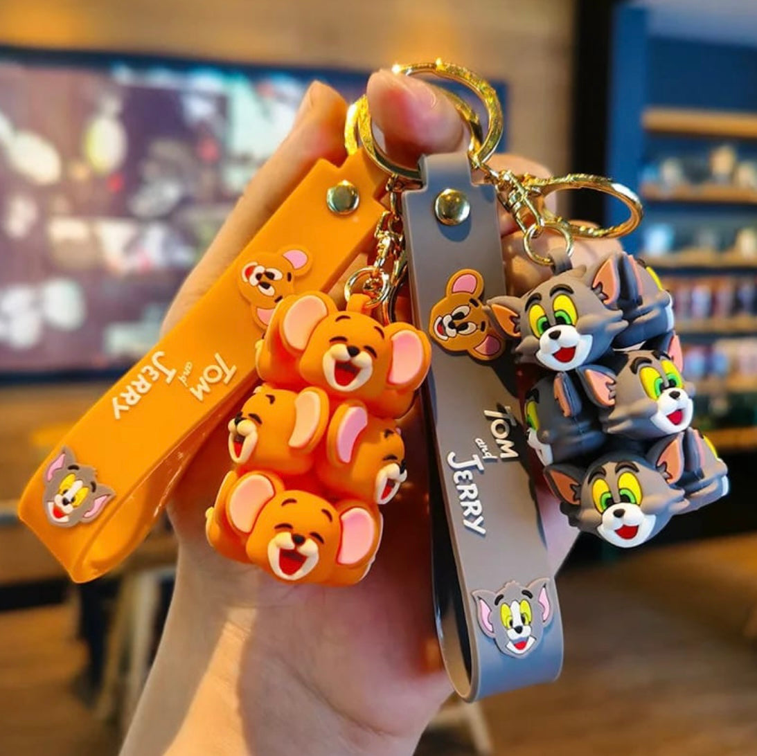 Tom Jerry Keychain quirky keychain Stapleberry