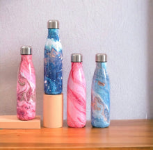 Load image into Gallery viewer, Marble Flask Bottle | Hot Cold Bottle (1pc)