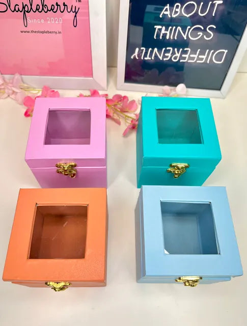 Mini window trunk | mini jewellery box