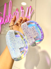 Load image into Gallery viewer, Holographic pouch keychain | Glitter pouch keychain | pouch keychain
