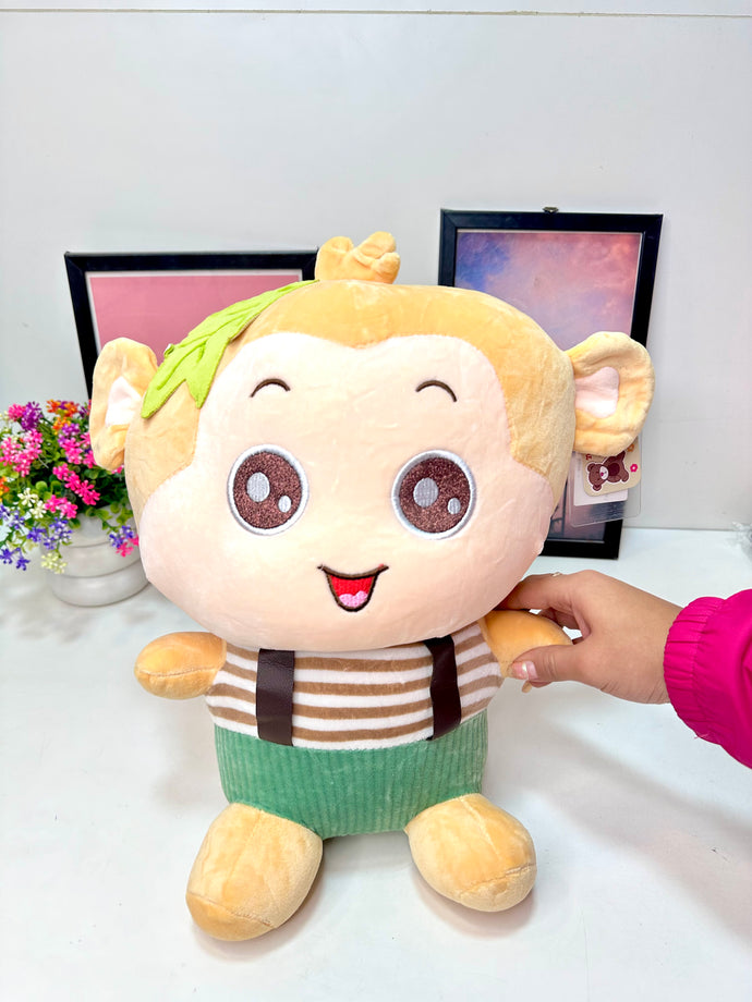 Kawaii Monkey Soft Toy | Leaf Monkey Plush Toy