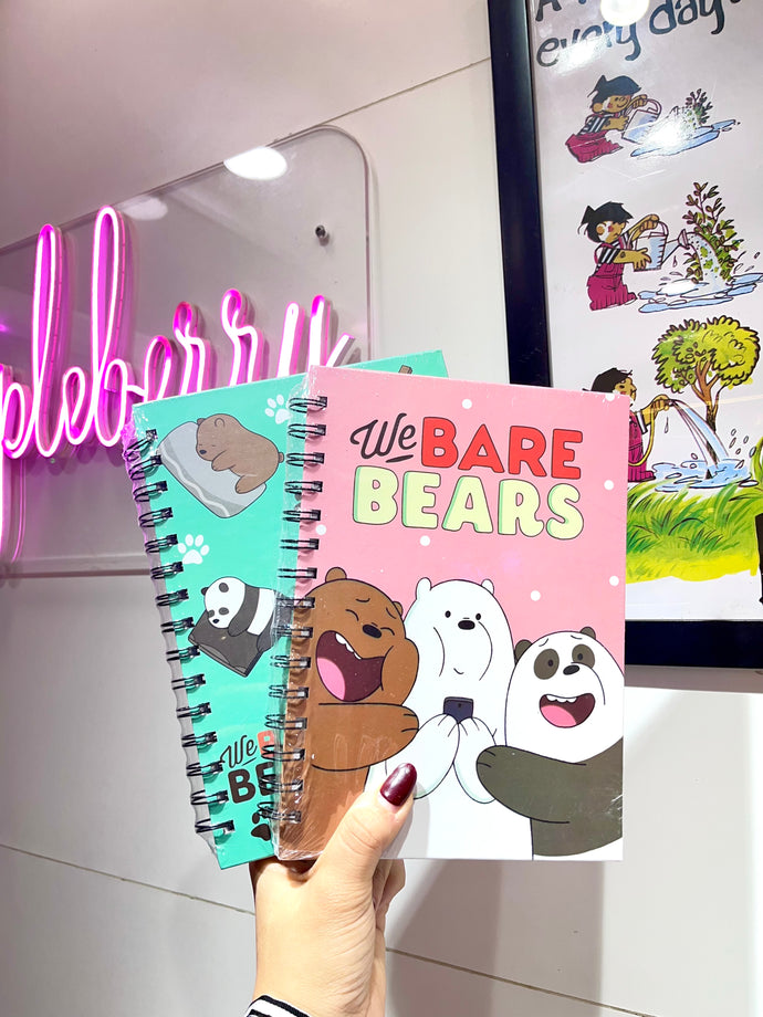 We Bare Bear Notebook | Spiral Bear Notebook