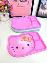 Load image into Gallery viewer, Kitty Shaped Plates (set of 12) |Kitty plates
