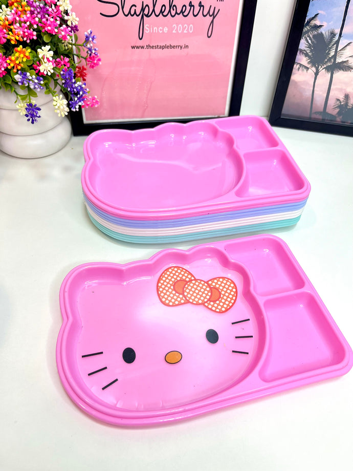 Kitty Shaped Plates (set of 12) |Kitty plates