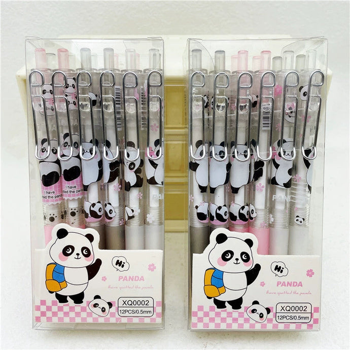 Panda pen set ( pack of 12)