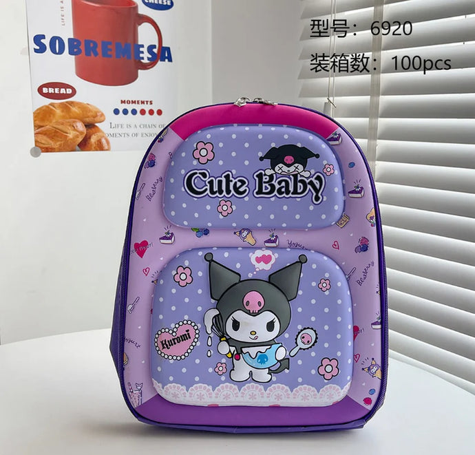 Kuromi lavender bag | Kuromi School Bag