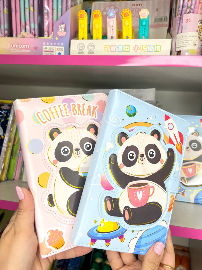 Panda Notebook | Panda Magnetic Diaries (1pc)