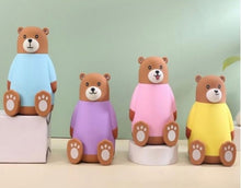 Load image into Gallery viewer, Teddy Bear Bottle | Teddy glass bottle (1pc)
