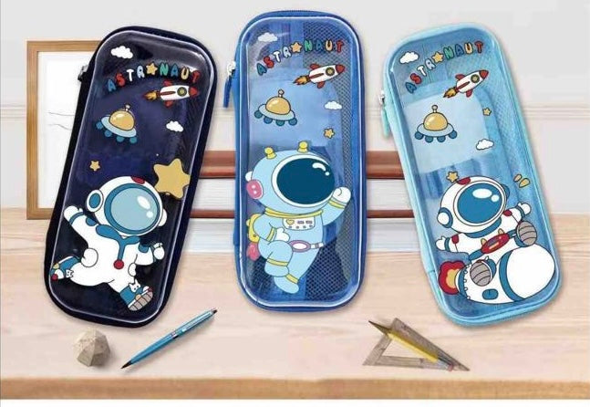 Clear Pencil Pouch | Space Clear pencil pouch