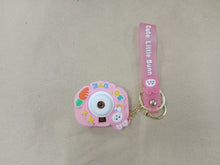Load image into Gallery viewer, Camera Projector Keychain (pink)
