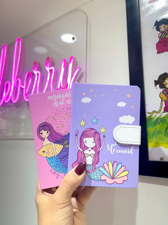Mini Mermaid Notebooks | Magnetic Mermaid Notebook (1pc)