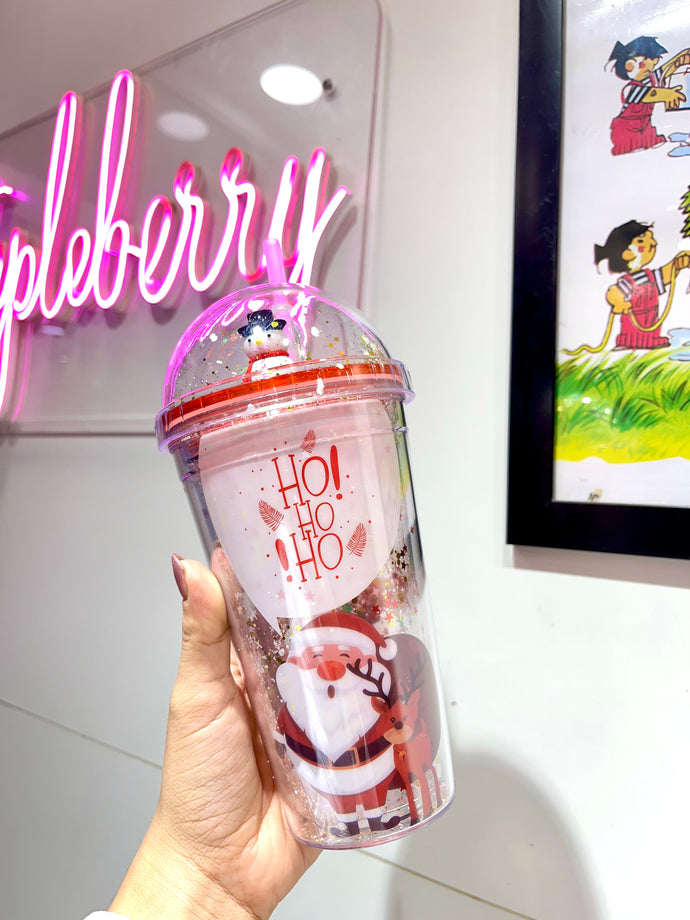 Christmas Glitter Sipper | Christmas sipper
