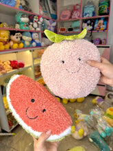 Load image into Gallery viewer, Fruit Soft Toys | Woolen Watermelon Soft Toy | Strawberry plush Soft Toy (1pc)
