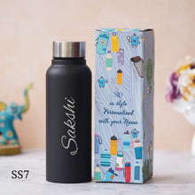 Load image into Gallery viewer, Customised steel bottle | Colourful customised bottle | steel flask
