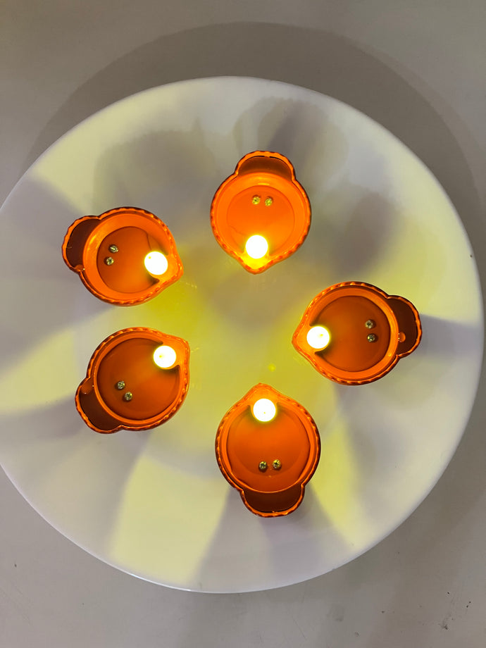 Smokeless Diya (pack of 5)