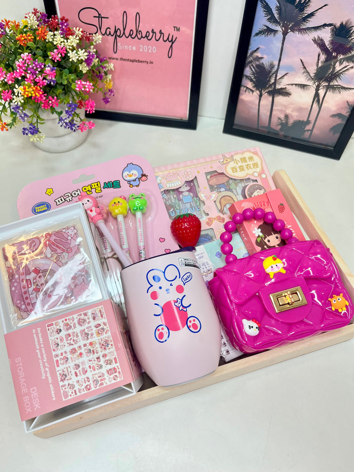 Kawaii Hamper Basket | Cute Gift Basket