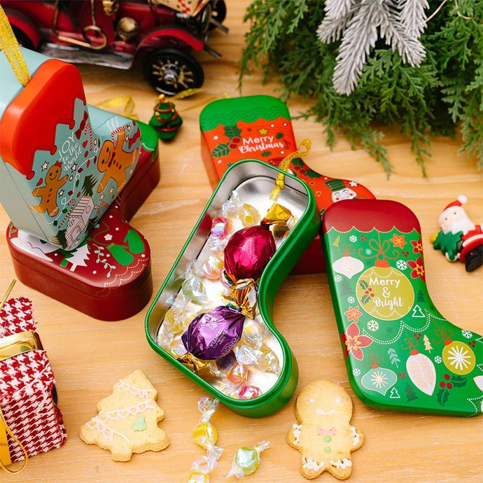Santa Socks Box | Christmas Goodies Box