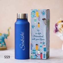 Load image into Gallery viewer, Customised Ombre steel bottle | Colourful customised bottle | steel flask
