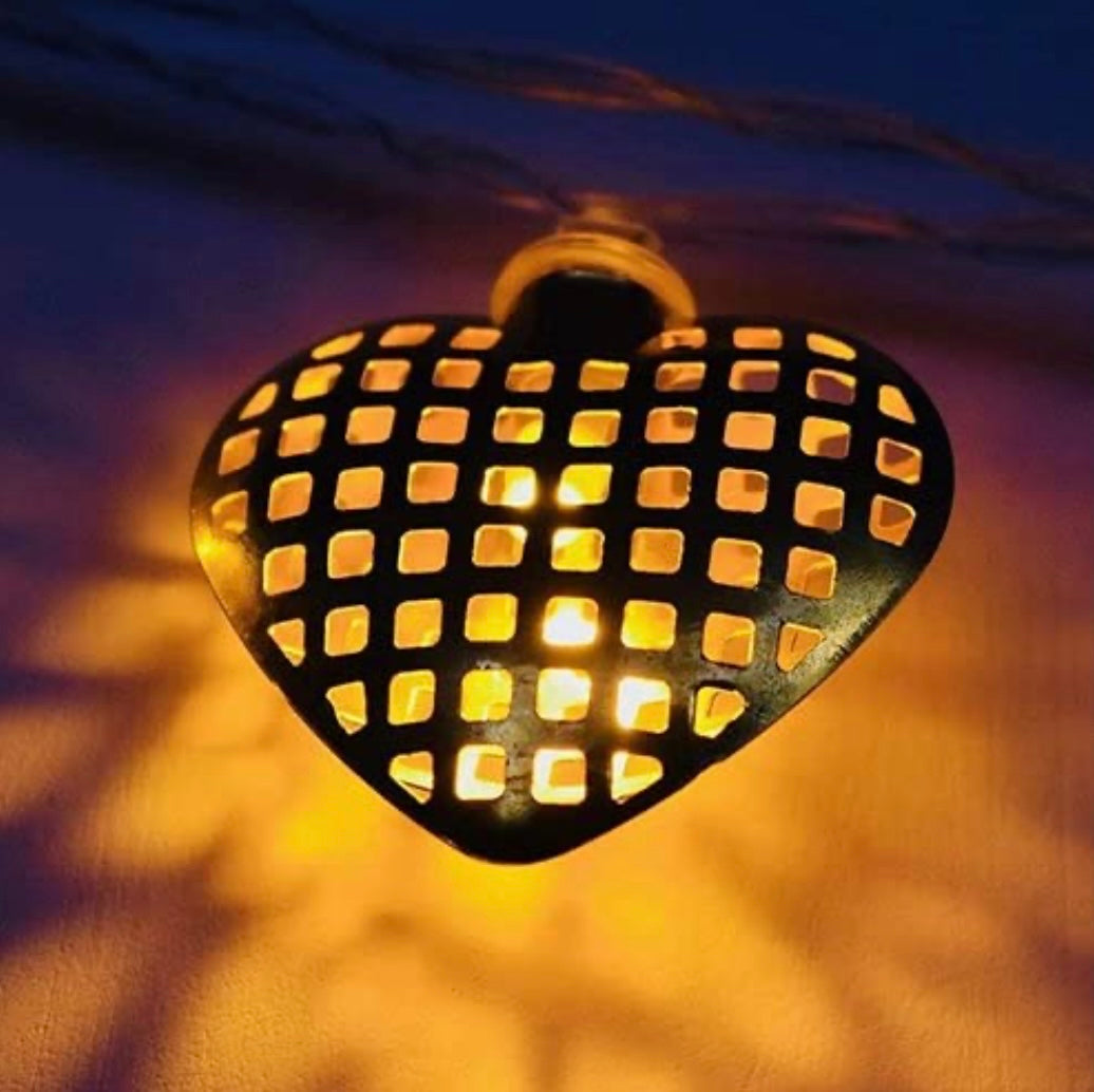 Heart string light | 14 Heart LED light | Heart shape light – Stapleberry