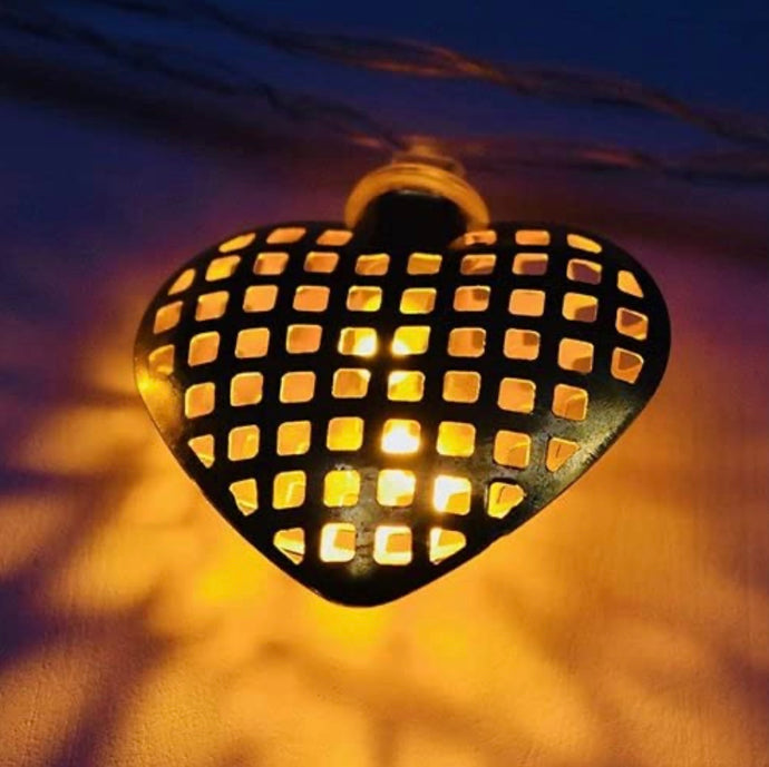 Heart string light | 14 Heart LED light | Heart shape light