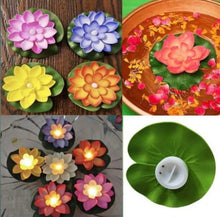 Load image into Gallery viewer, Smokeless water censor diyas | flower water diyas (set of 6)
