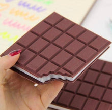 Load image into Gallery viewer, Chocolate scented notepad | chocolate mini diary
