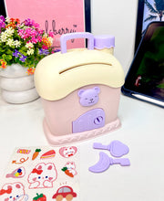 Load image into Gallery viewer, Kawaii Piggy Bank | Cute Piggy Bank | Snowhouse Piggy Bank
