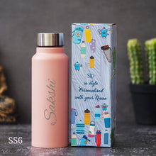 Load image into Gallery viewer, Customised Ombre steel bottle | Colourful customised bottle | steel flask
