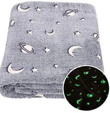 Load image into Gallery viewer, Glow in the dark blanket (kid size)
