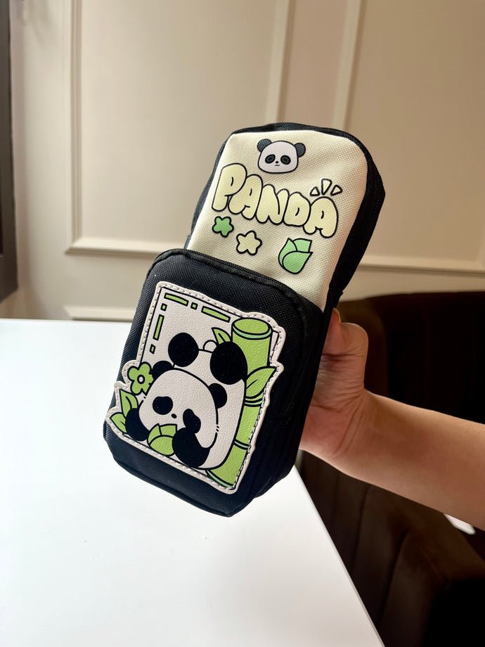 Panda Multipurpose Pouch | Cute Panda Organiser | Panda pouch (1pc)