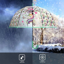 Load image into Gallery viewer, Unicorn Transparent Umbrella
