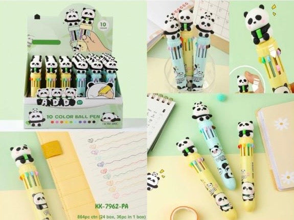 Panda 10 in 1 pen | Panda ten in one pen (1pc)