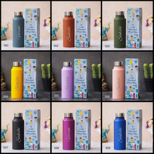 Load image into Gallery viewer, Customised Ombre steel bottle | Colourful customised bottle | steel flask
