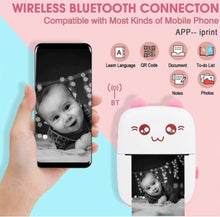Load image into Gallery viewer, Mini Portable Printer | Mini Bluetooth Printer | Kawaii Mini Printer
