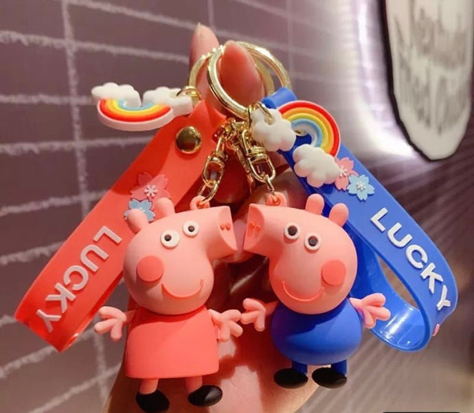Peppa pig keychain | quirky peppa