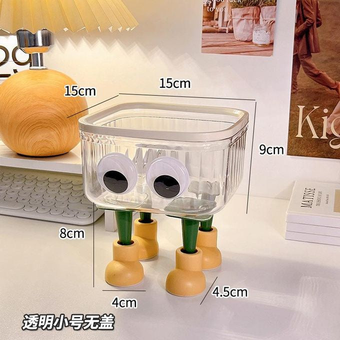 Cute Desktop Dustbin | Desktop Trash Can