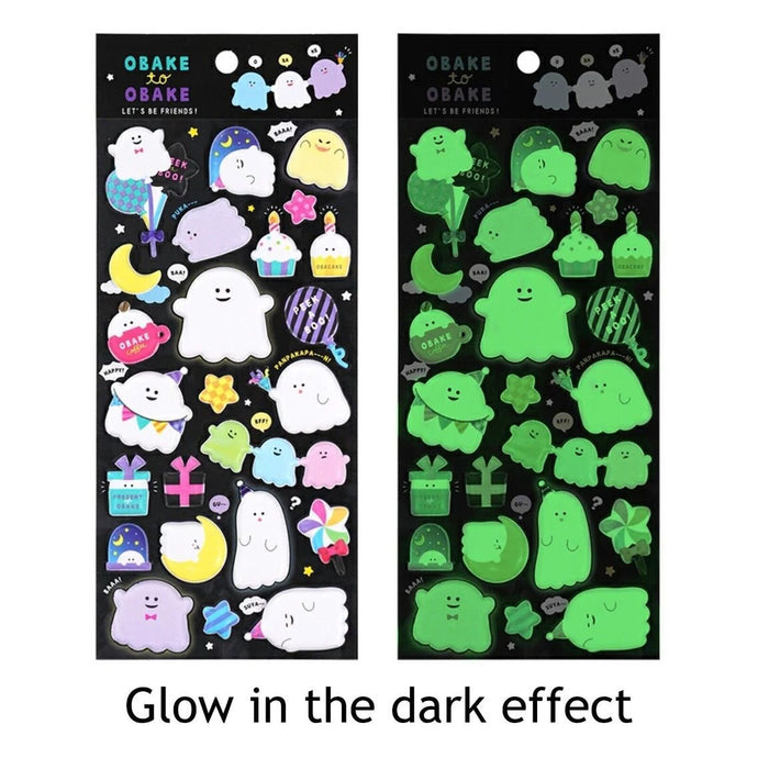 Glow in the dark stickers (random cute design)