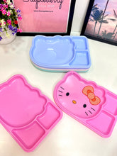 Load image into Gallery viewer, Kitty Shaped Plates (set of 12) |Kitty plates
