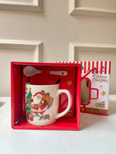 Load image into Gallery viewer, Christmas Mug Set | Mug and spoon set (1 set)
