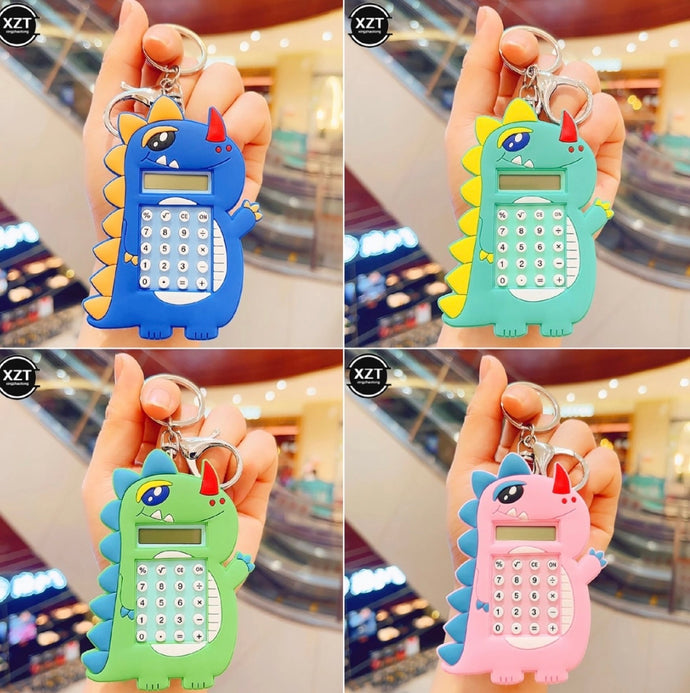 Dino Calculator Keychain calculator keychain (1pc) Stapleberry