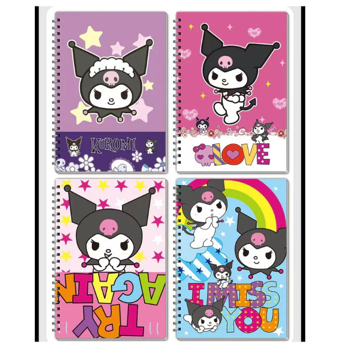Kuromi Spiral Diary (13*19 cms)