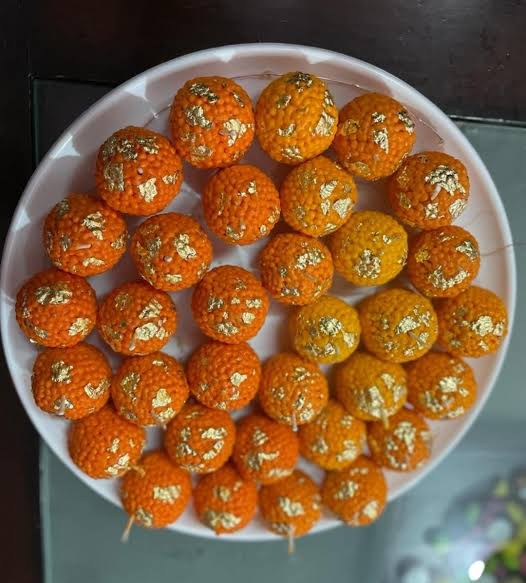 Motichoor Candle | Moti Choor Laddoo Candle (1pc)