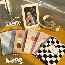 Load image into Gallery viewer, Book mirror | book shaped folded mirror | kawaii folding mirror
