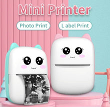 Load image into Gallery viewer, Mini Portable Printer | Mini Bluetooth Printer | Kawaii Mini Printer
